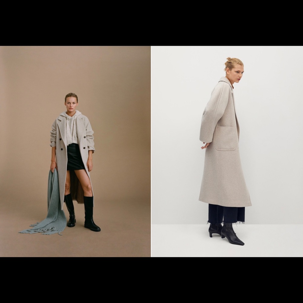Mango wool coat